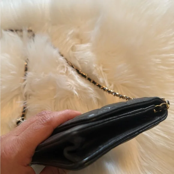 Chanel Black Quilted Crossbody Bag WOC - Picture 7 of 10